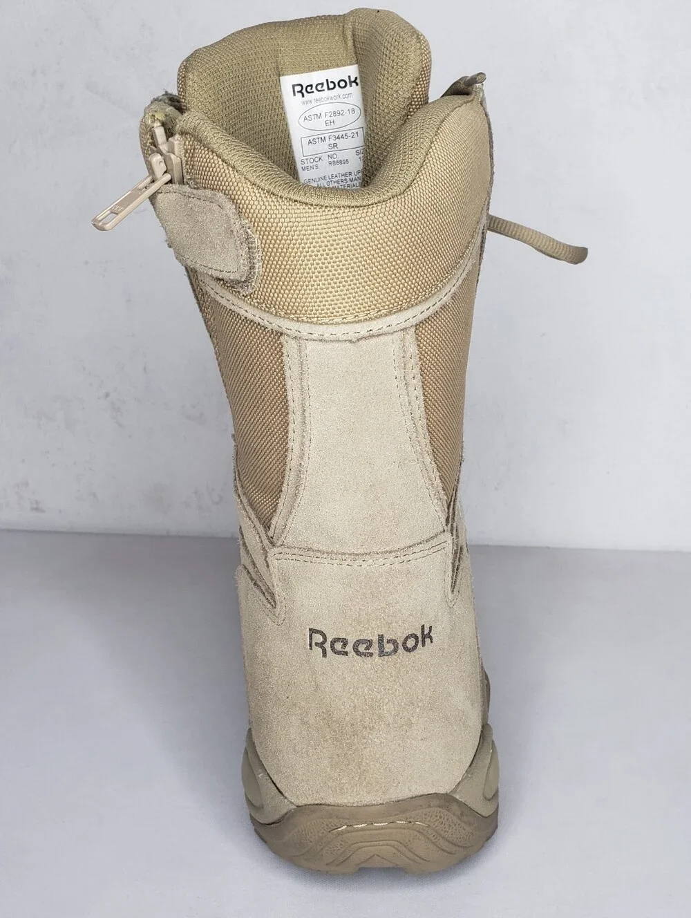 Reebok ONE RIGHT BOOT ONLY Men's Hi Tactical Boot Tan REPLACEMENT  Size 13 Wide